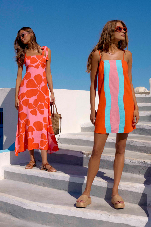 Clara Dress In Ikaria