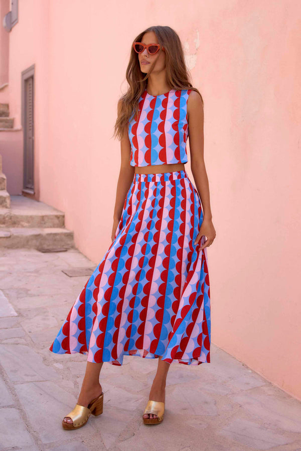 Arlo Skirt In Kaleido