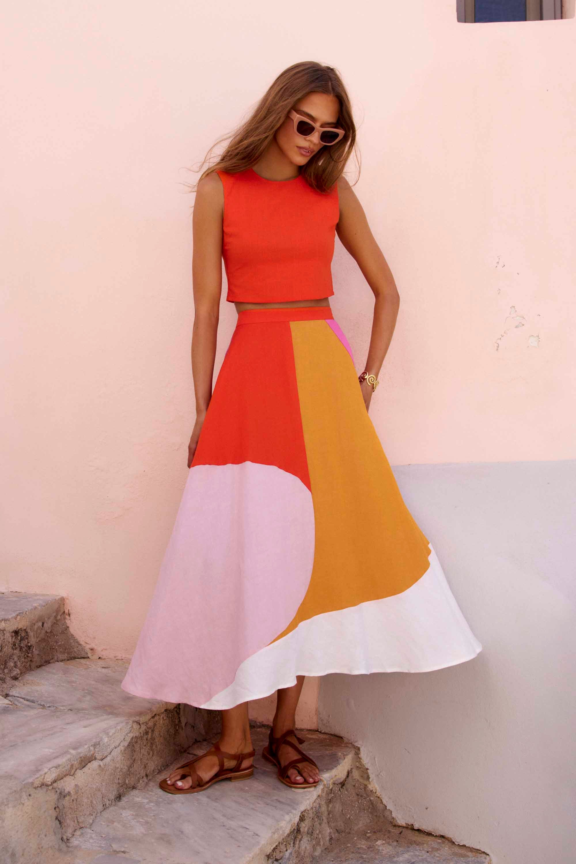 Arlo Skirt In Soleil – Mister Zimi
