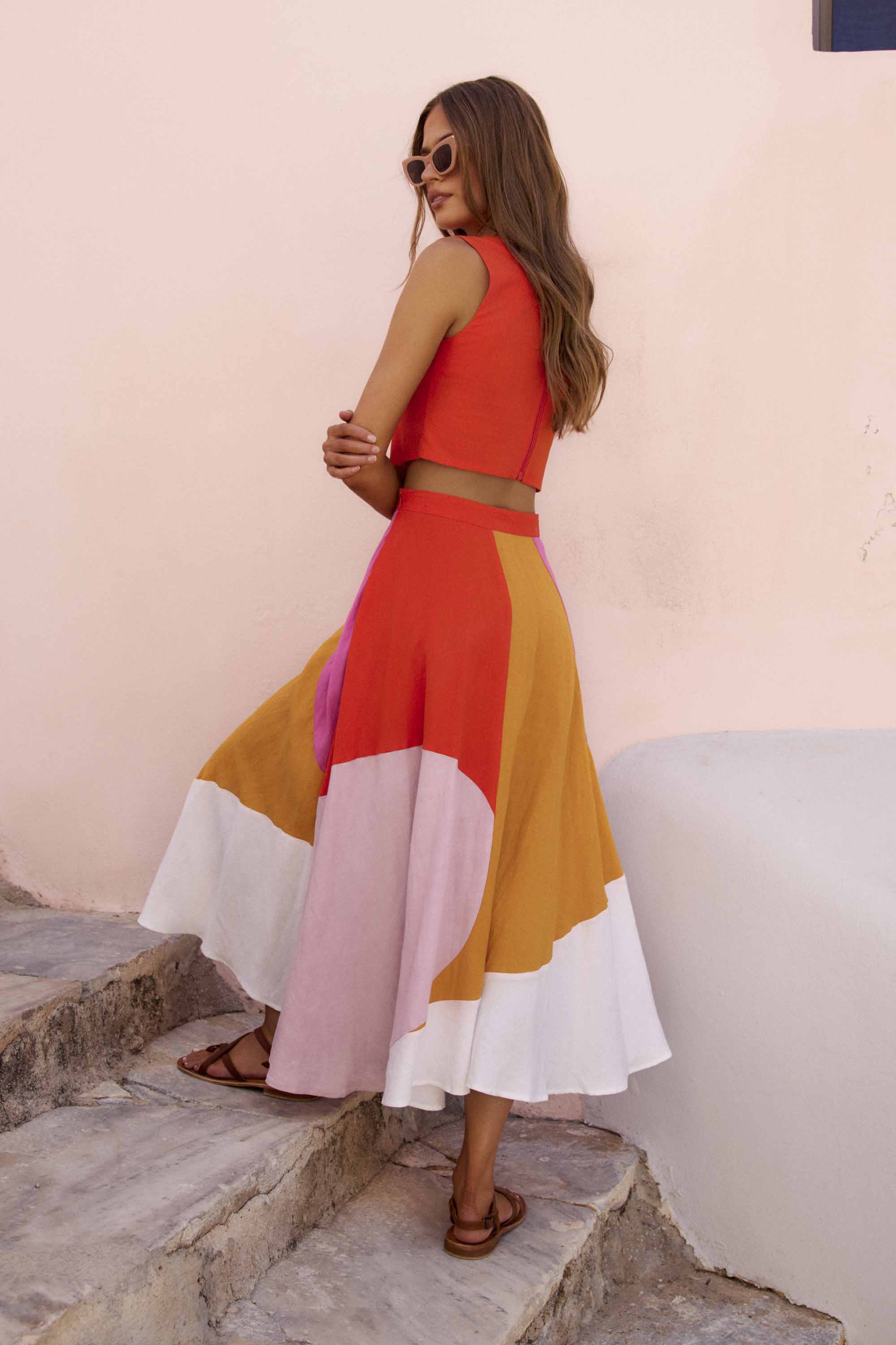 Arlo Skirt In Soleil – Mister Zimi