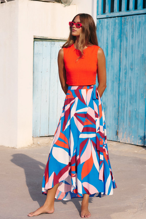 Ash Skirt In Procida