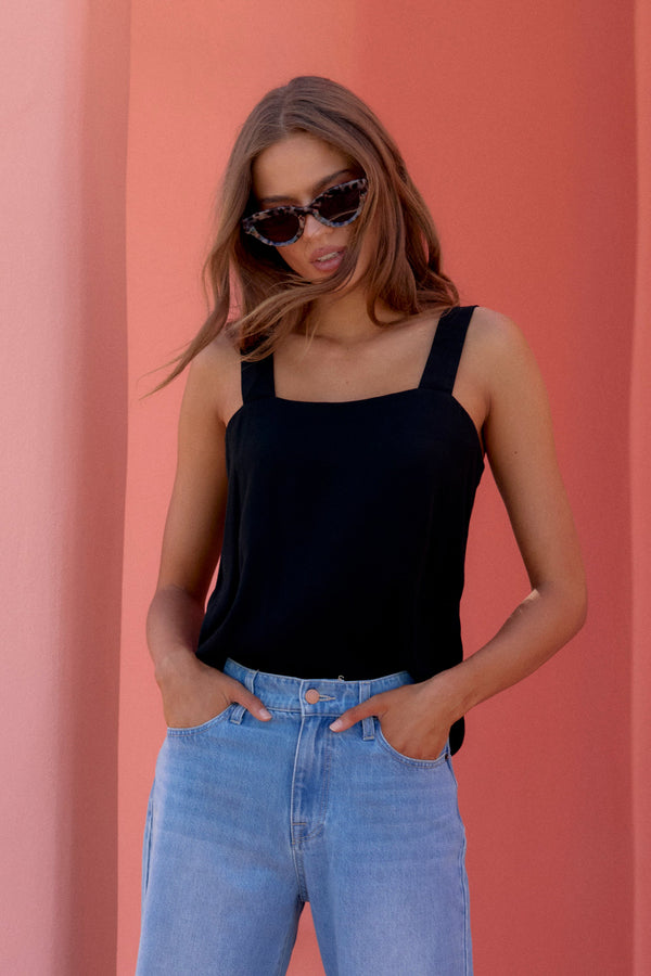 Isobel Cami In Black