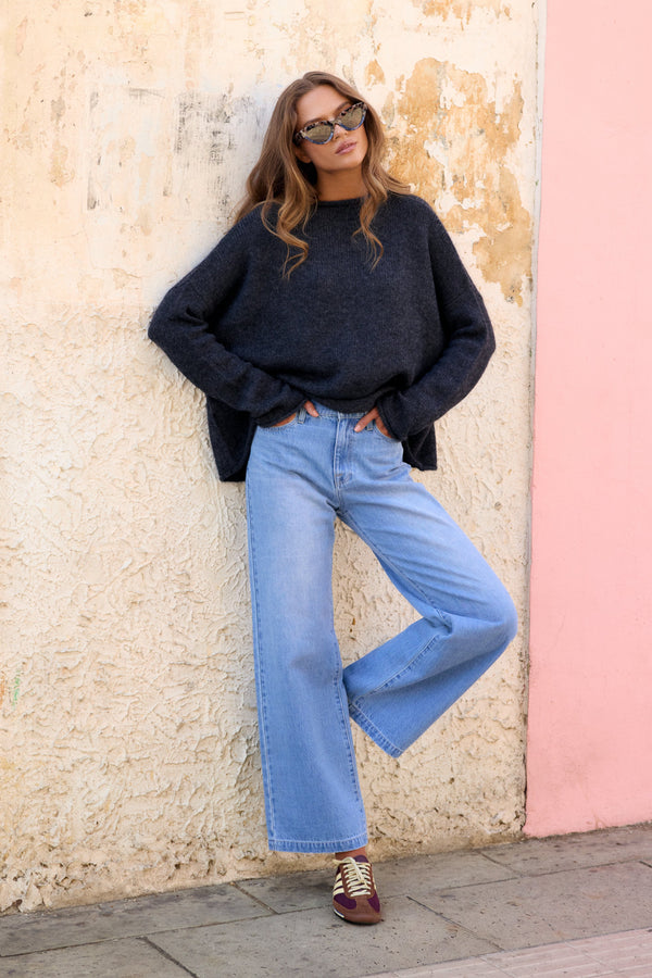 Imogen Jeans In Oasis Blue