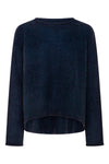 Jaz Knit Jumper In Night Blue