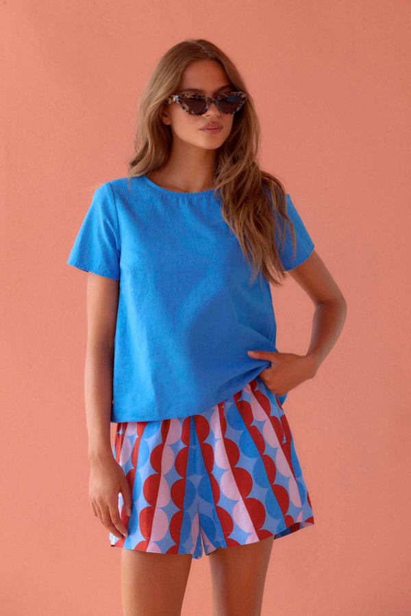 Kat Shorts In Kaleido