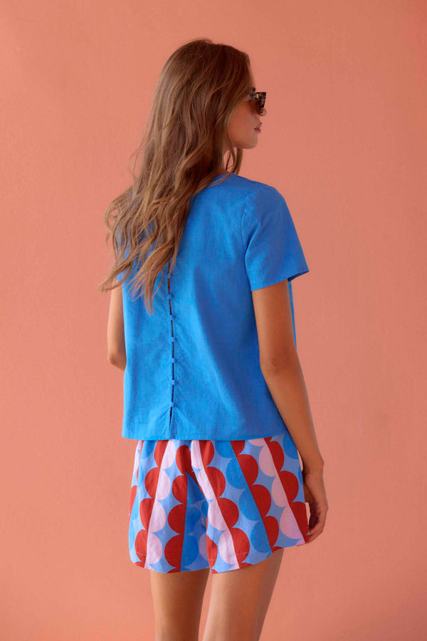 Kitty Top In Lagoon