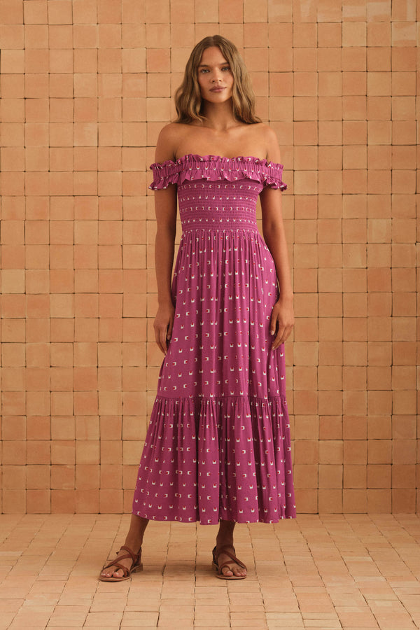Lido Dress In Tamarillo
