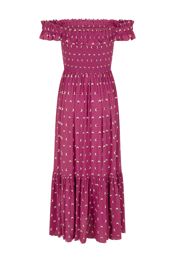 Lido Dress In Tamarillo