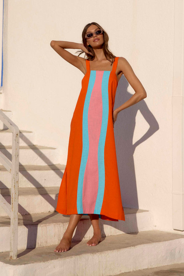 Lili Dress In Ikaria