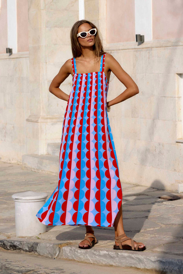 Lili Dress In Kaleido