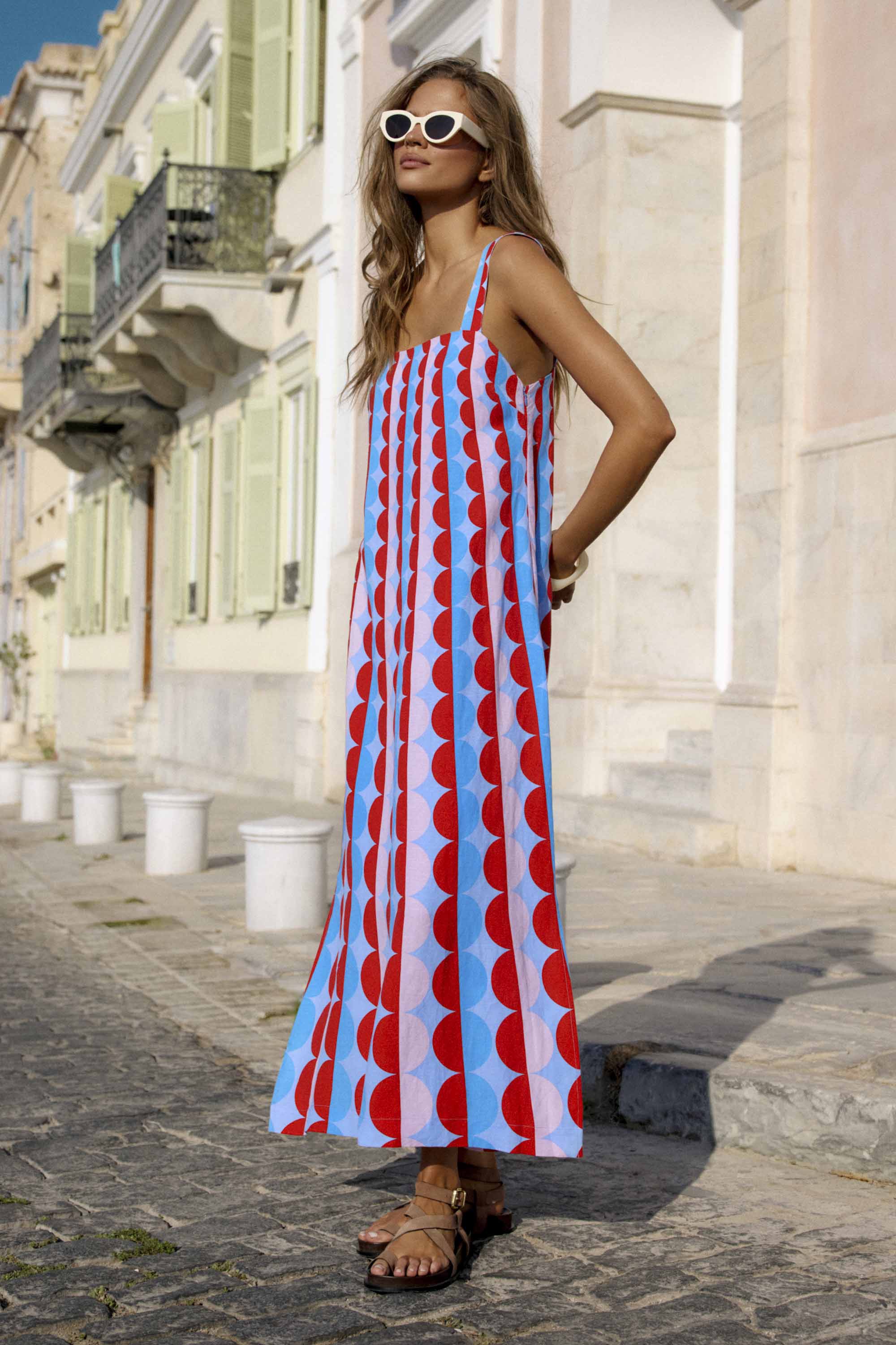Lili Dress In Kaleido – Mister Zimi