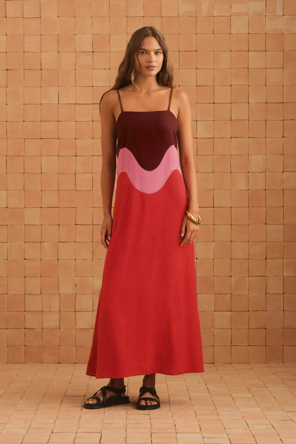Lilly Dress In BonBon
