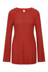 Lowen Dress In Rust