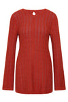 Lowen Dress In Rust