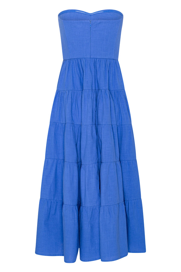 Lulu Dress In Caribbean Blue