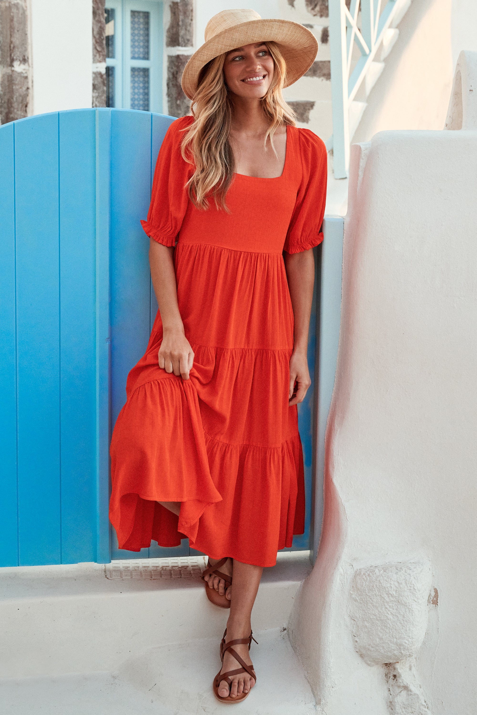 Luna Dress In Spritz Mister Zimi