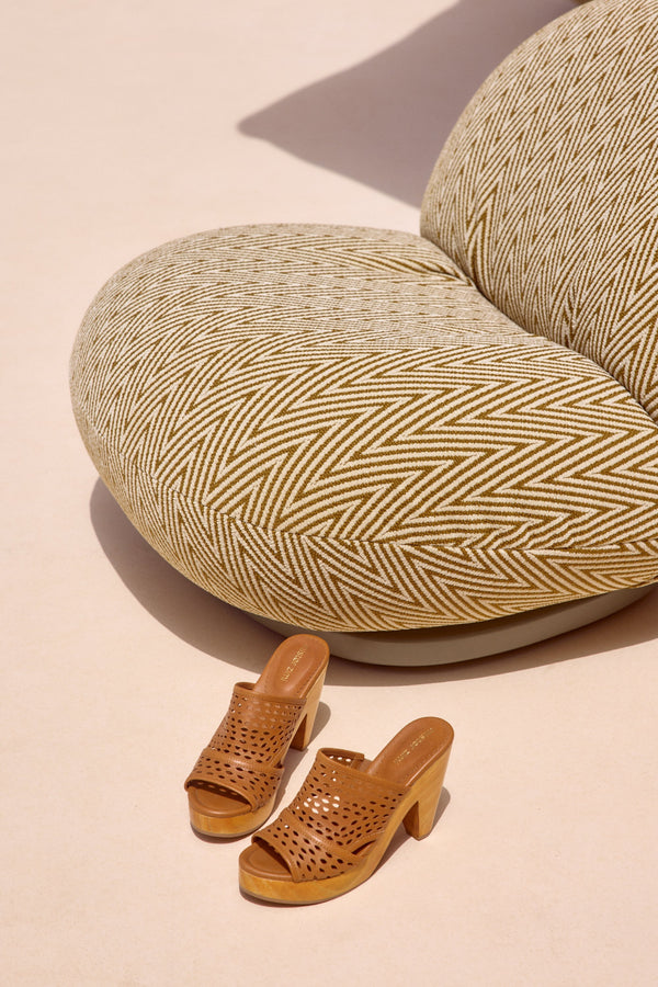 Majorca Heel In Tan