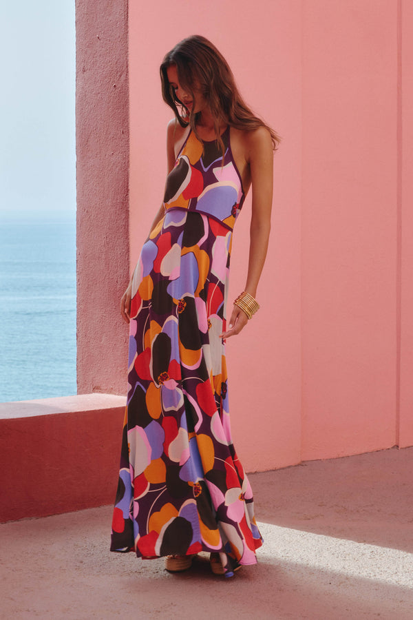 Mara Dress In Peonia