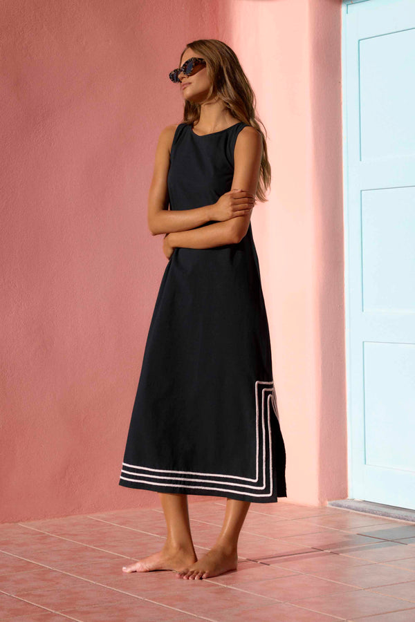 Margot Dress In Nero