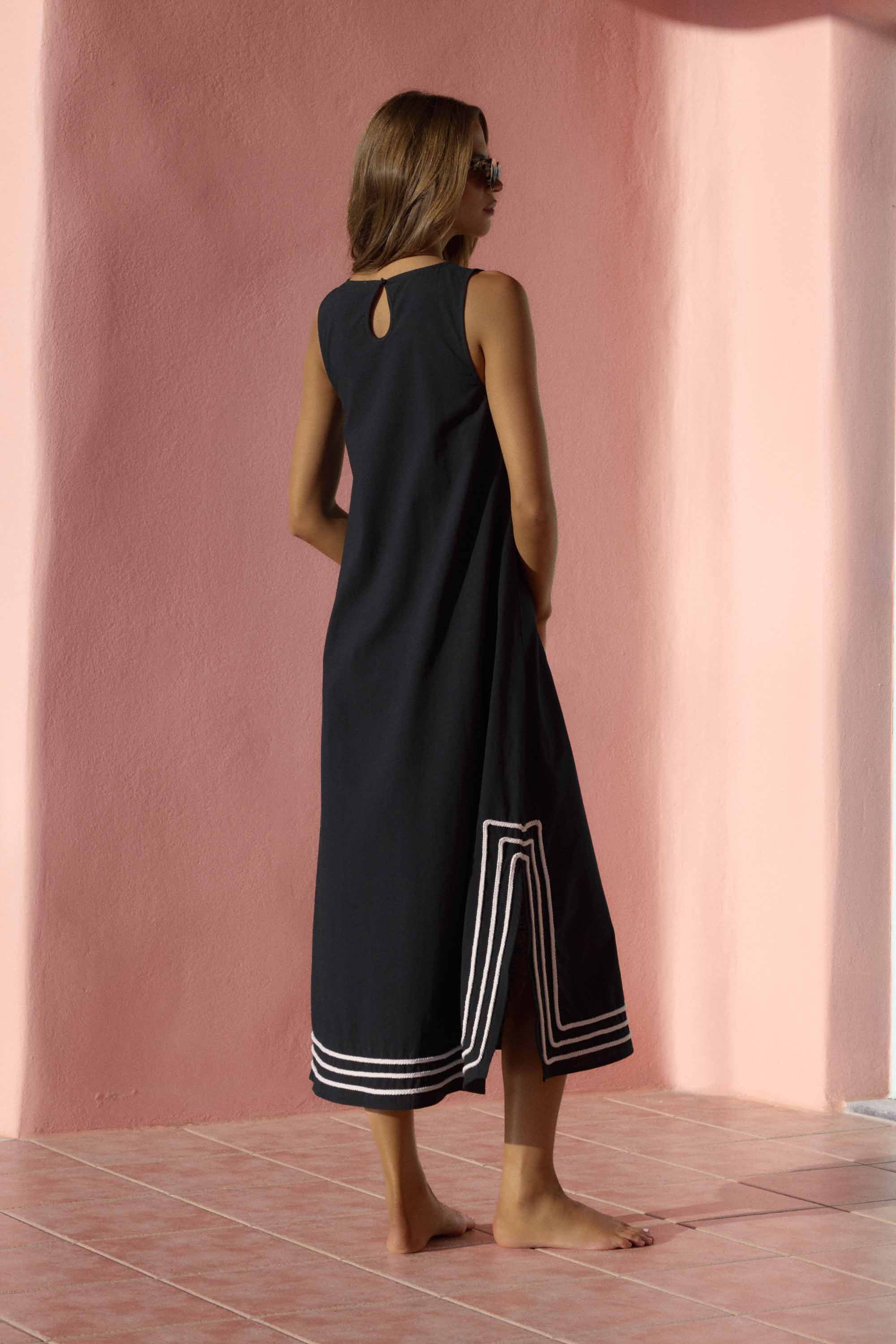 Margot Dress In Nero – Mister Zimi UK