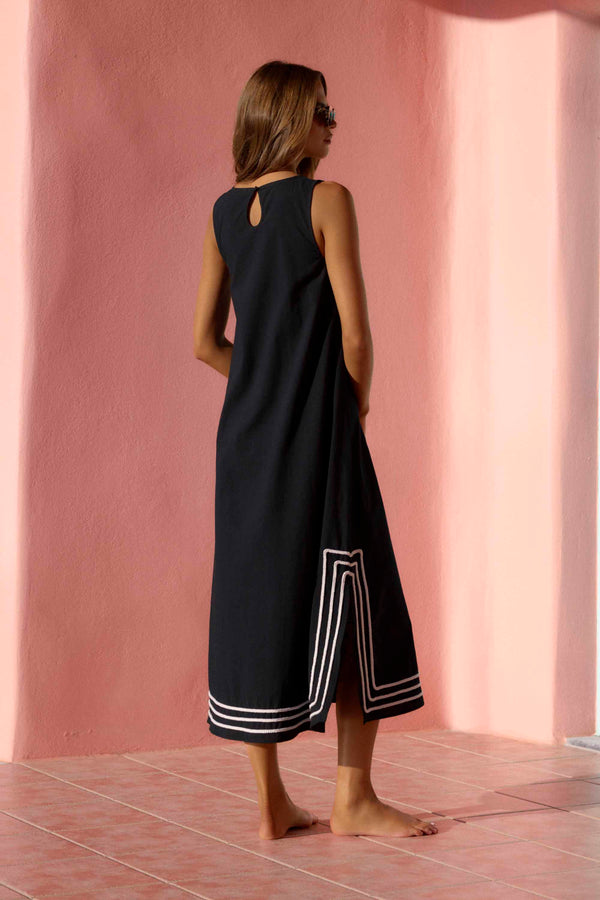 Margot Dress In Nero