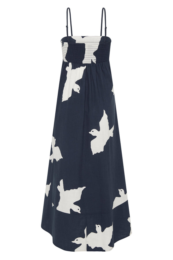 Meadow Dress In Swallows