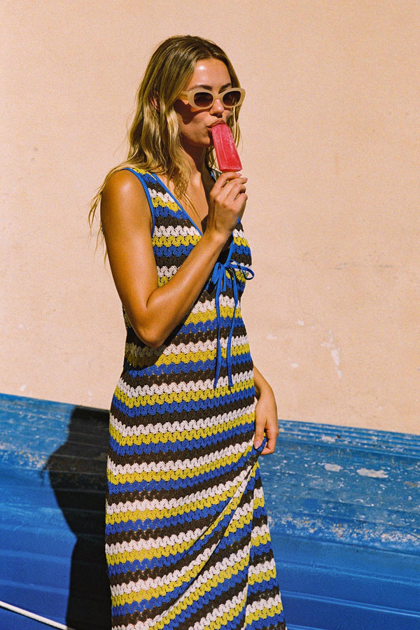 Iggy Maxi Dress In Azule