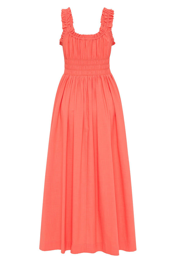 Molly Dress In Peach