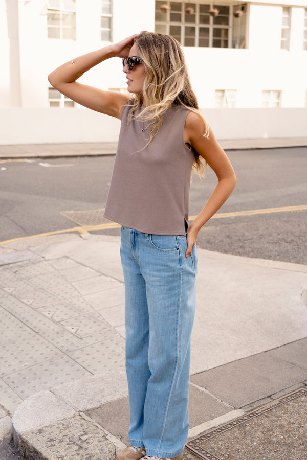 Imogen Jeans In Oasis Blue