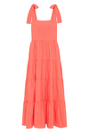 Nellie Maxi Dress In Peach