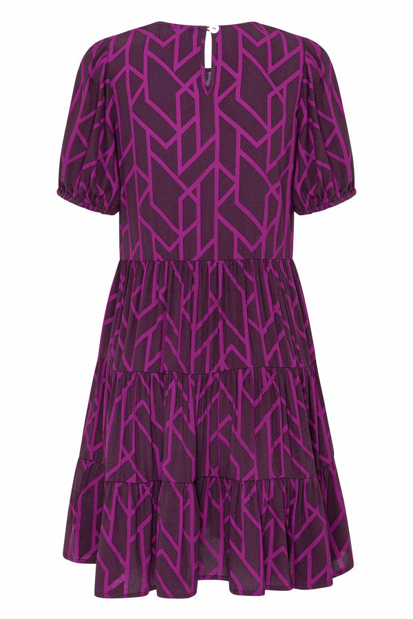 Nina Mini Dress In Morado