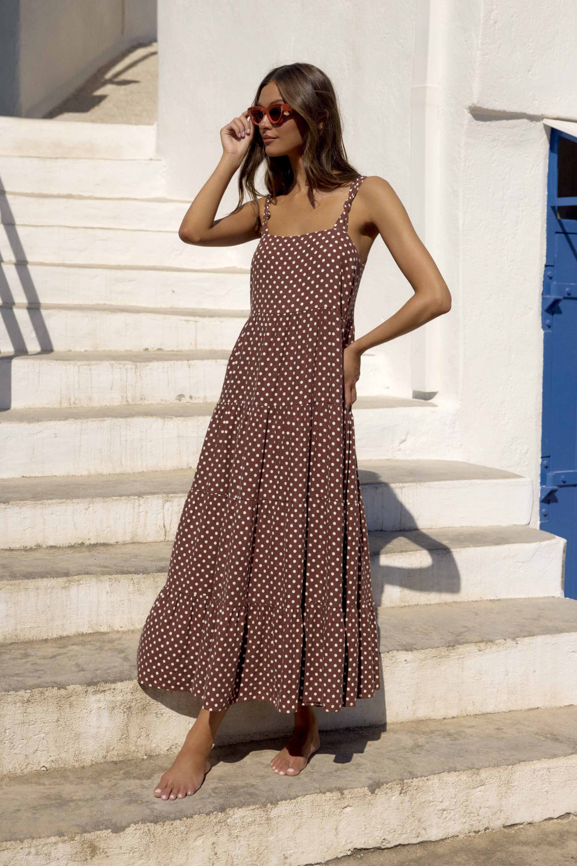 Olive Dress In Sokolata Mister Zimi Olive Dress In Sokolata Mister Zimi