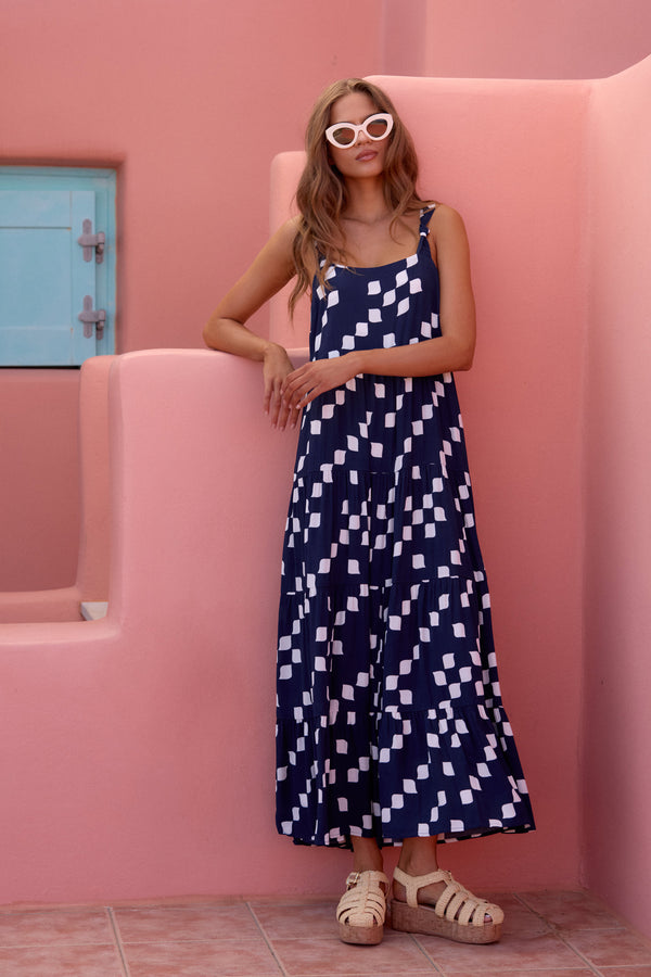 Olive Dress In Tilos