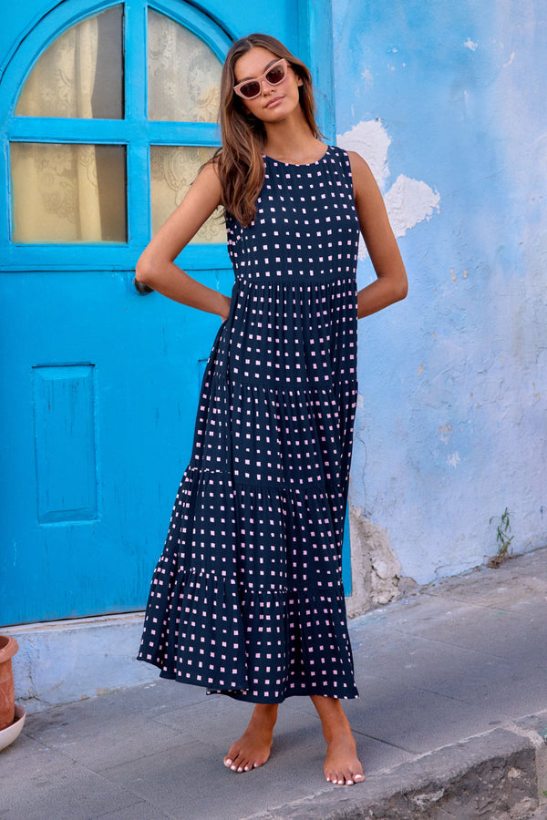 Olivia Maxi Dress In Aruba