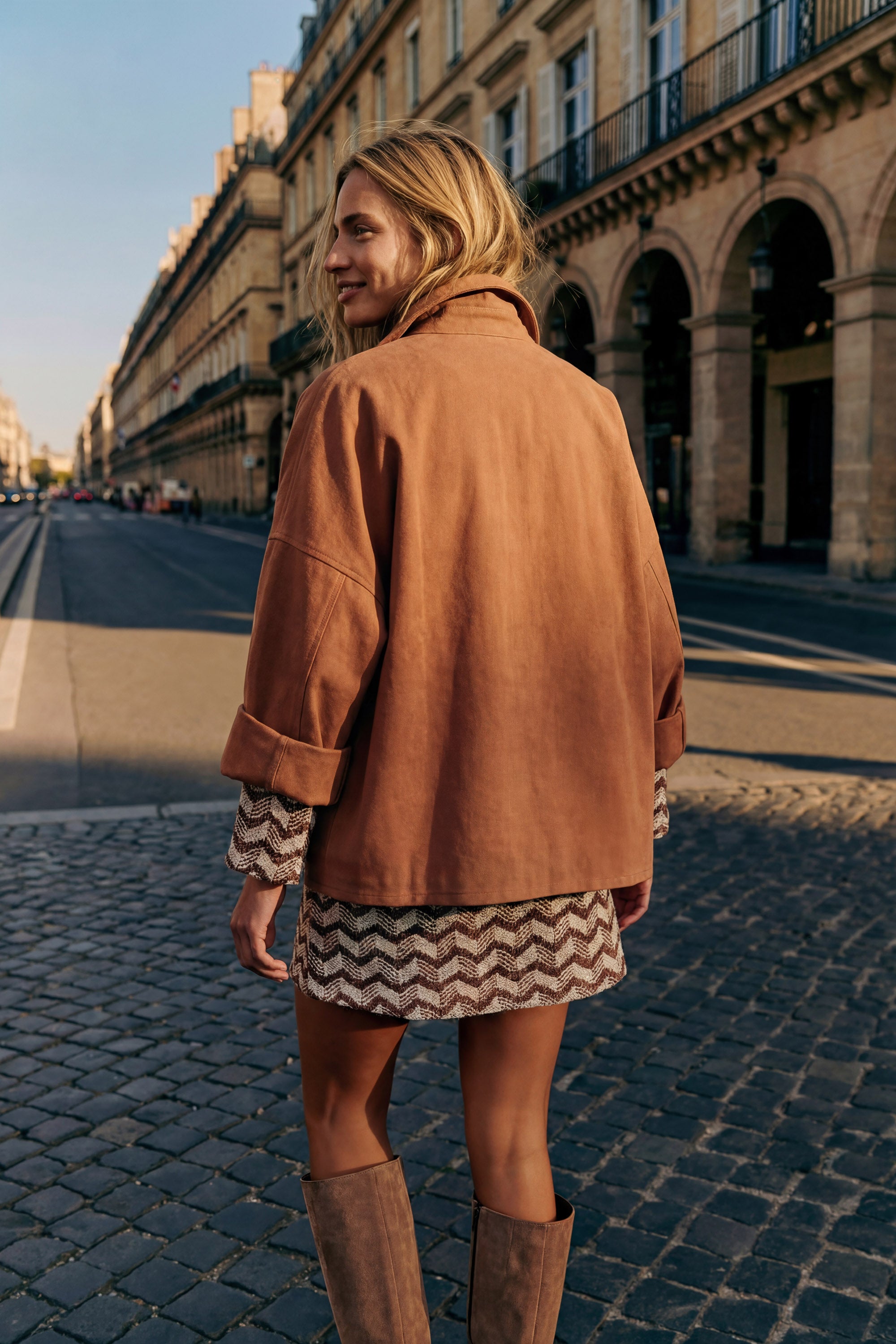 Paddington Jacket In Camello | Mister Zimi