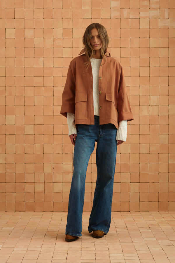 Paddington Jacket In Camello