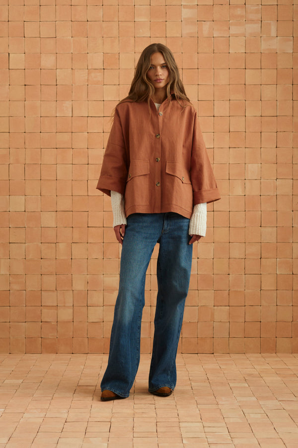 Paddington Jacket In Camello