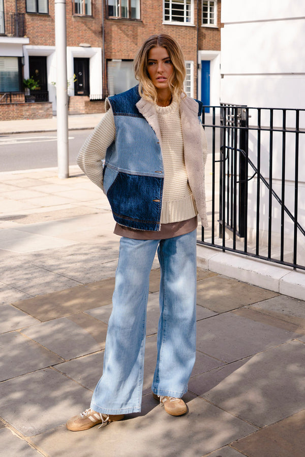 Imogen Jeans In Oasis Blue