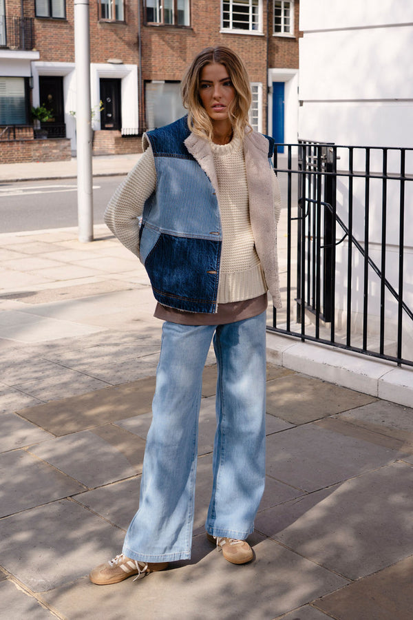 Imogen Jeans In Oasis Blue