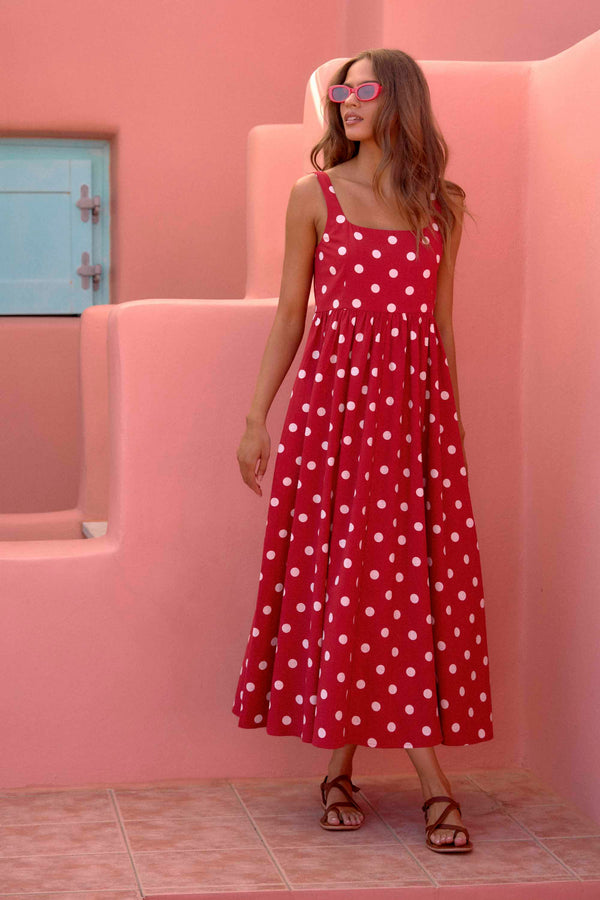 Pip Dress In Chilli