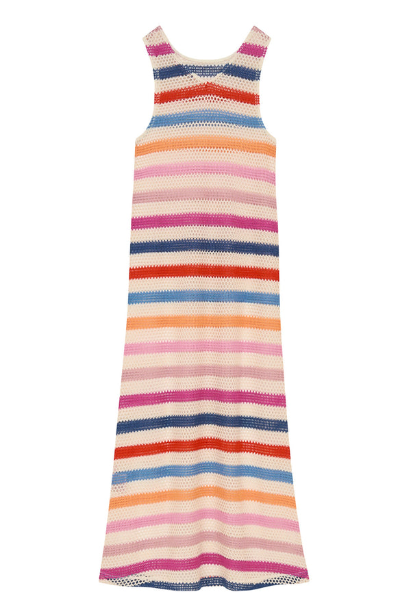 Poolside Dress In Summer Stripe