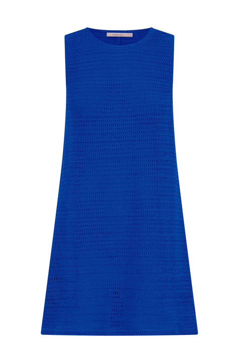Poolside Mini Dress In Cobalt – Mister Zimi