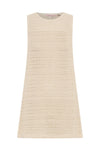 Poolside Mini Dress In Ecru