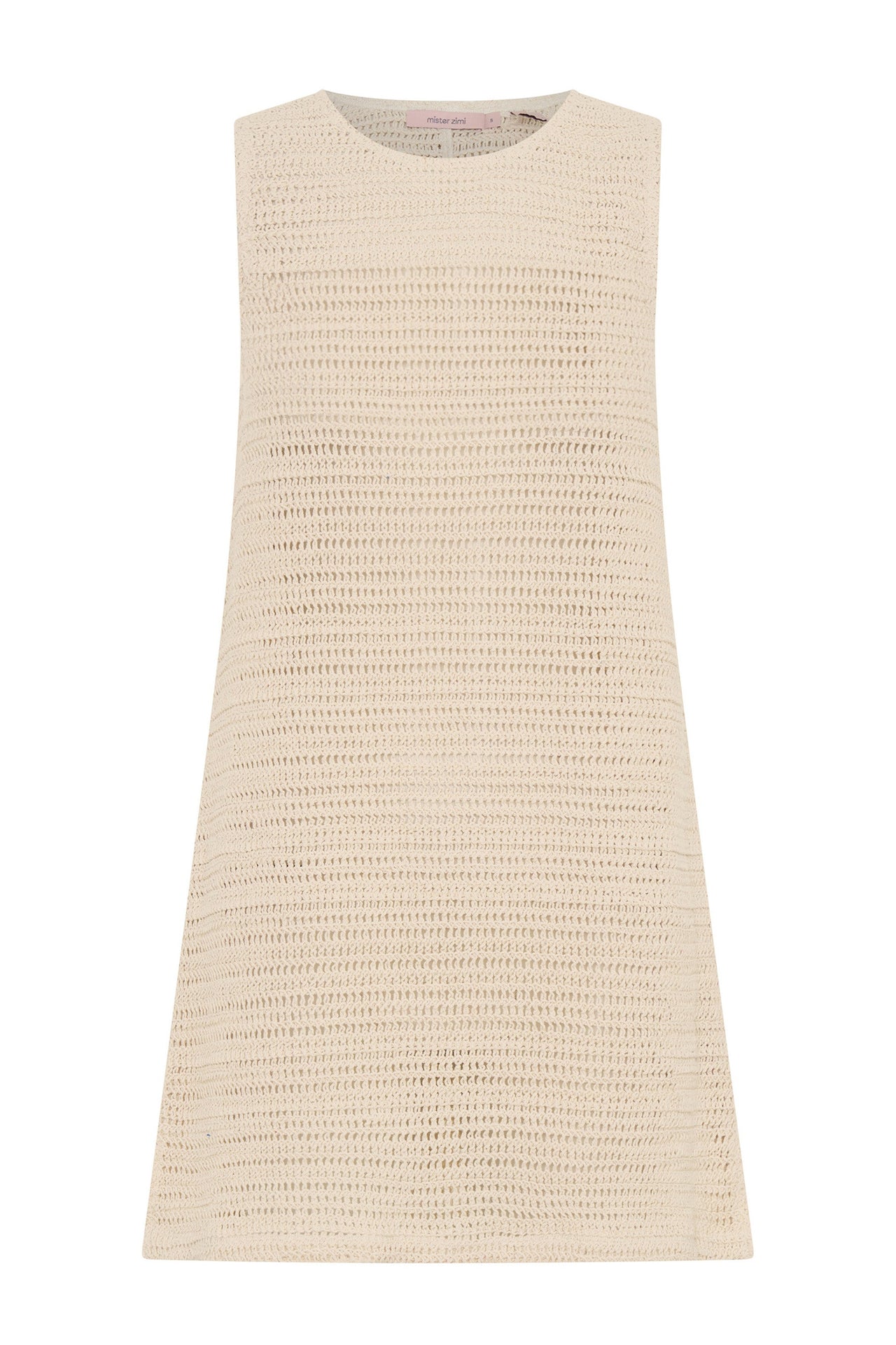 Poolside Mini Dress In Ecru – Mister Zimi