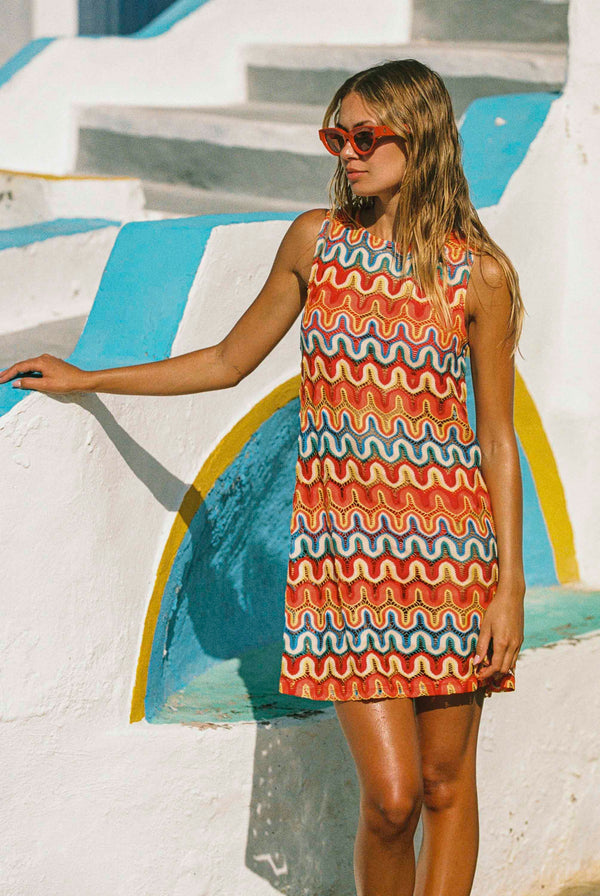 Poolside Mini Dress In Mojito