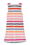 Poolside Mini Dress In Summer Stripe