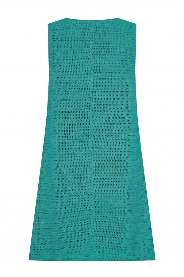 Poolside Mini Dress In Verde