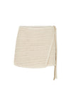 Poolside Skirt In Ecru