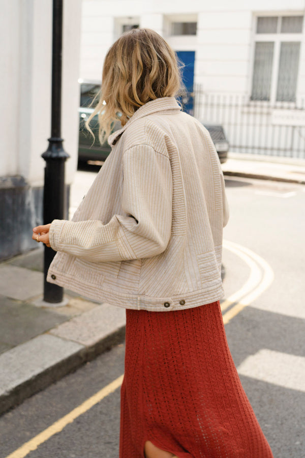 Reese Jacket In Rosewater