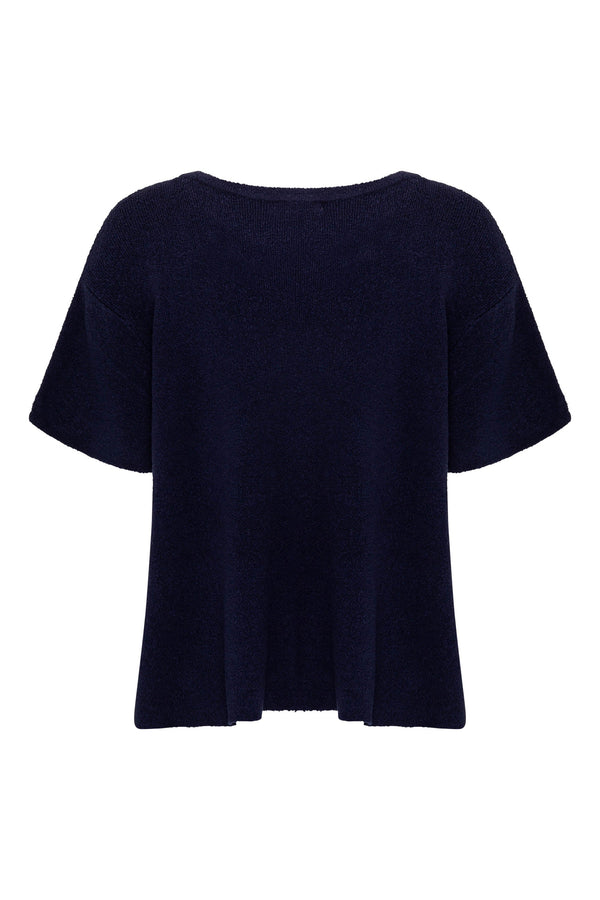 Sage Knit In French Navy